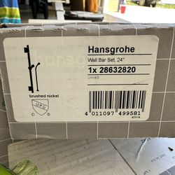 Wall Bar Set, 24” Hansgrohe
