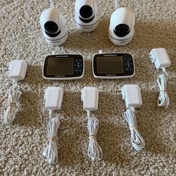 Anmeate Baby Monitors, Pan-tilt-zoom Camera