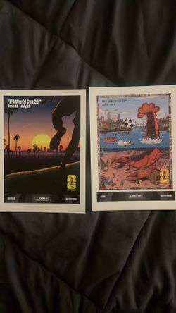 Panini FIFA World Cup Host City Poster Trading cards (5x7)