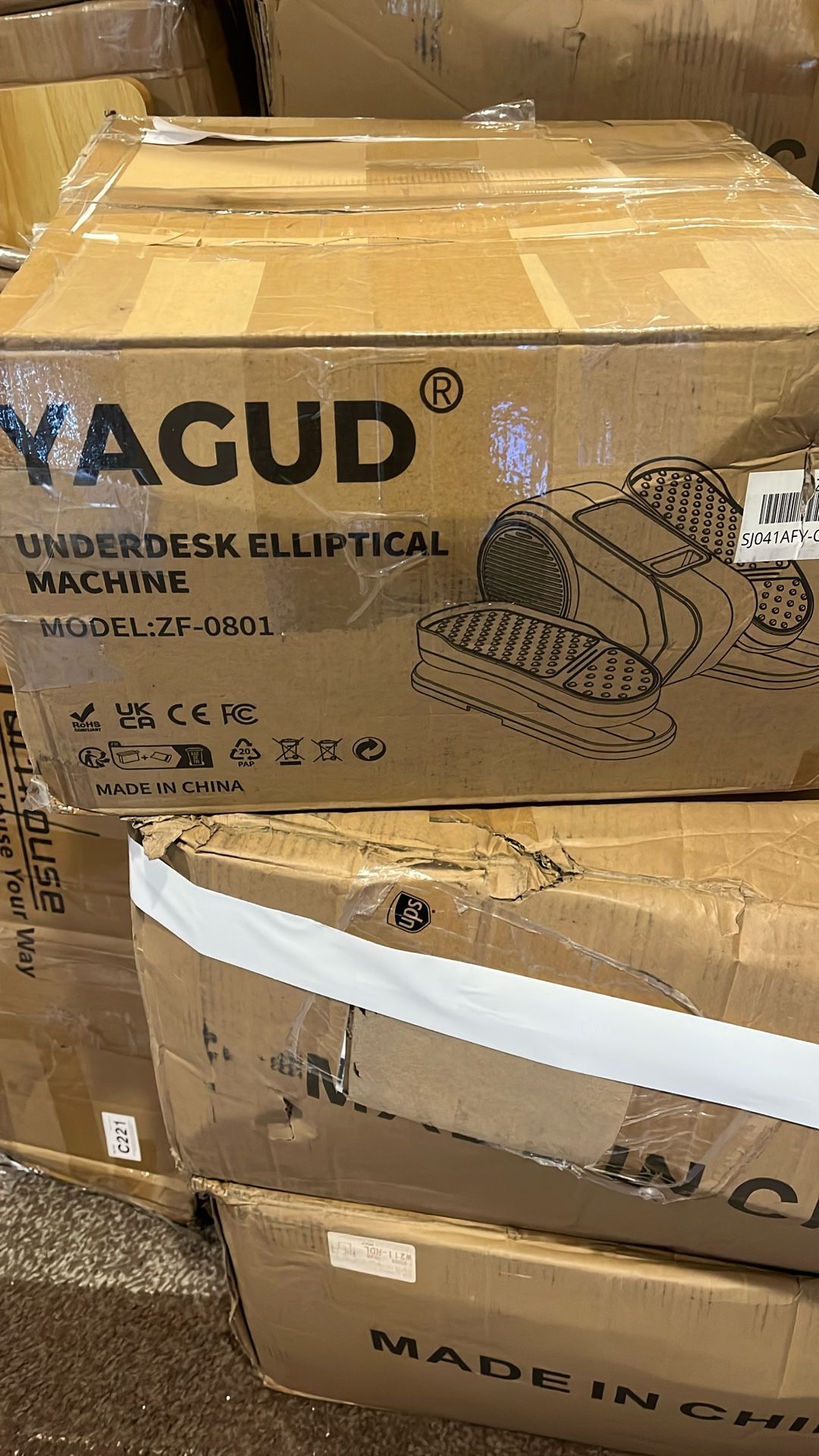  Elliptical Machine  Under Desk