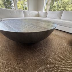 Restoration Hardware Sphere Round Coffee Table