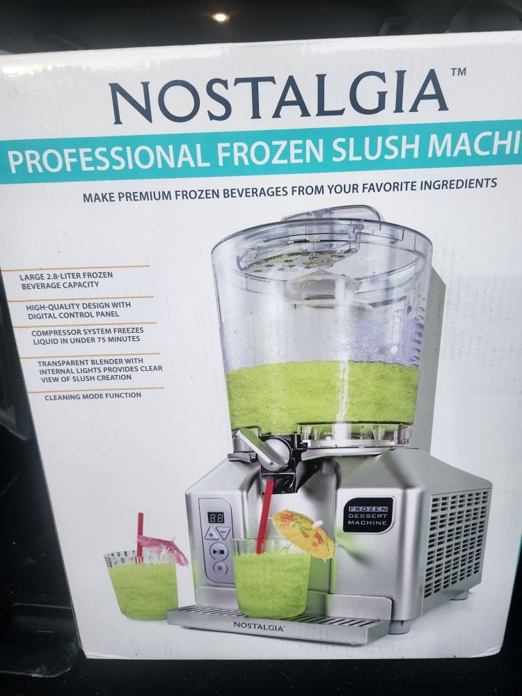 Nostalgia Frozen SLUSH MACHINE PROFESSIONAL