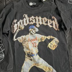 Godspeed (skeleton Baseball) Long Sleeve T-shirt