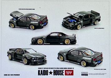 Kaido House - Nissan Skyline GT-R R34 Kaido Works Greddy V2