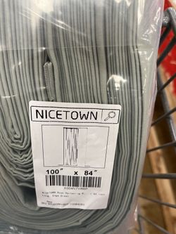 Blackout curtains 100” x 84”