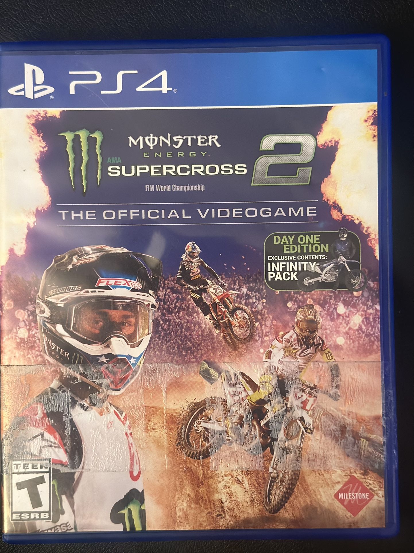 PS4 GAME MONSTER ENERGY SUPERCROSS 2