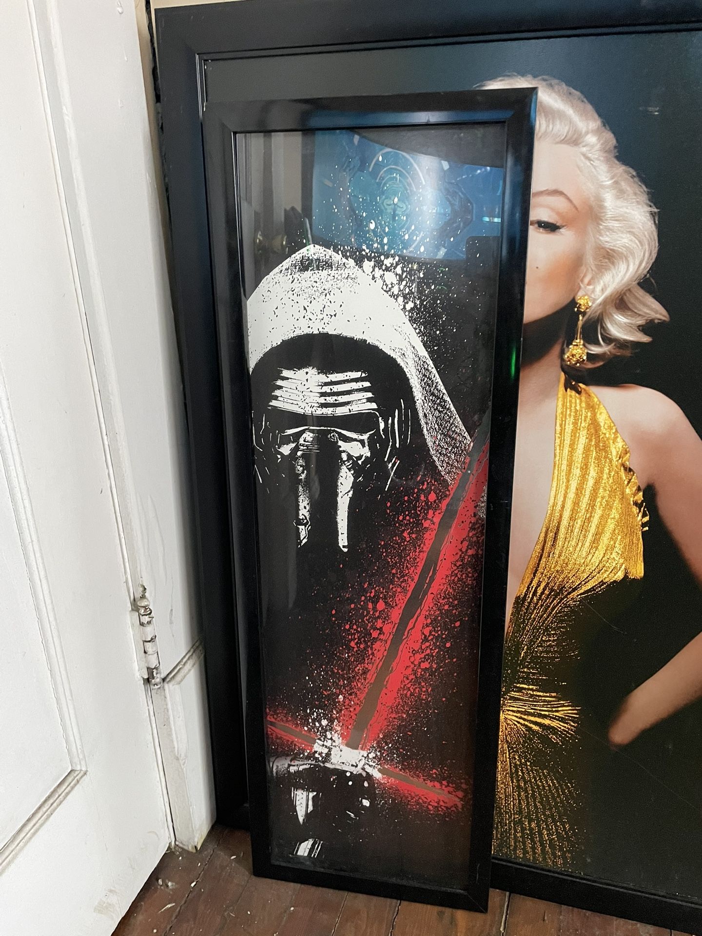 Kylo Ren Glass Wall Art