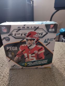 Mega box of football cards