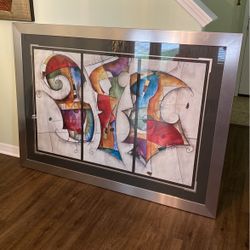 Oversized and Stunningly Colorful Wall Art