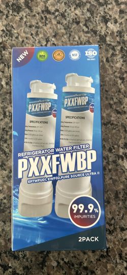 “Ultra 2” generic refrigerator water filter (2 pack)
