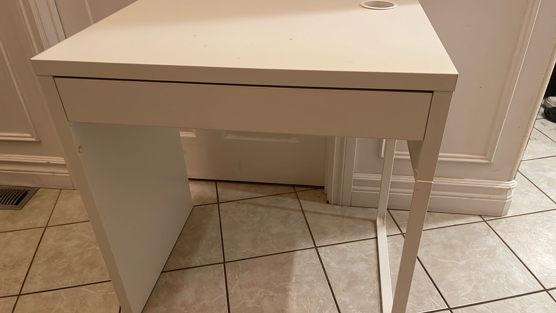 IKEA Small White Desk