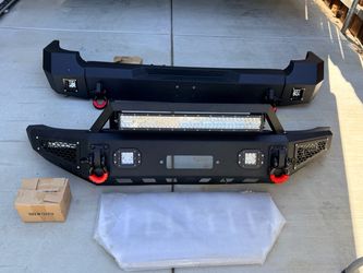 Front and back bumper for 2007–2014 FJ Cruiser