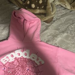 Pink OG Sp5der Hoodie 