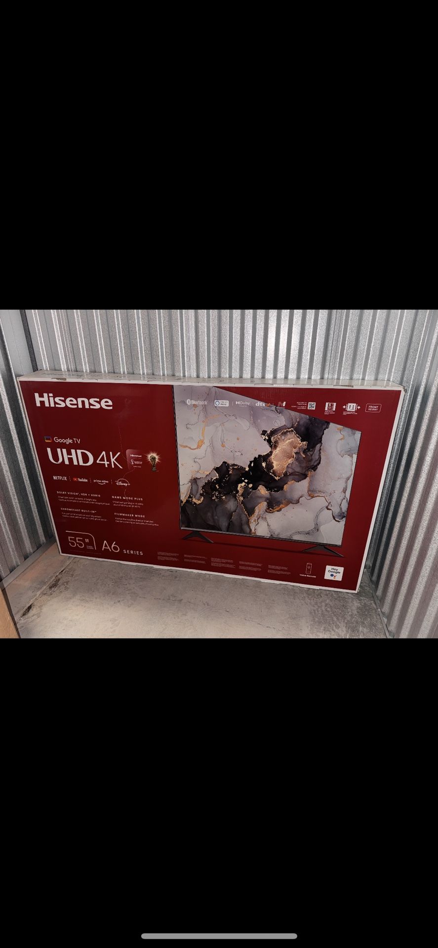 55” Hisense Google Tv A6 Series