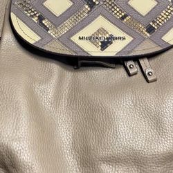 Michael Kors Riley Leather Backpack
