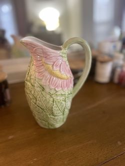 *rare* Vintage Seymour Mann African Daisy Pitcher