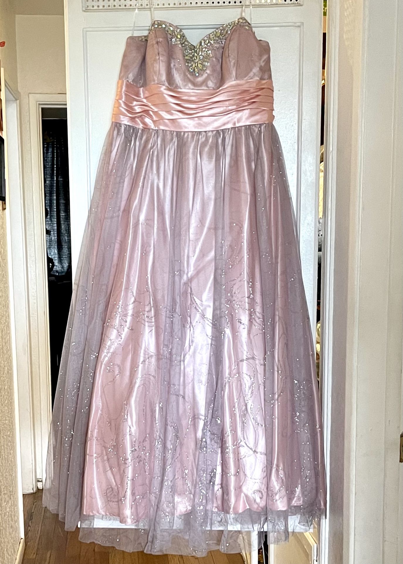 Formal Dress (pink) Size 16