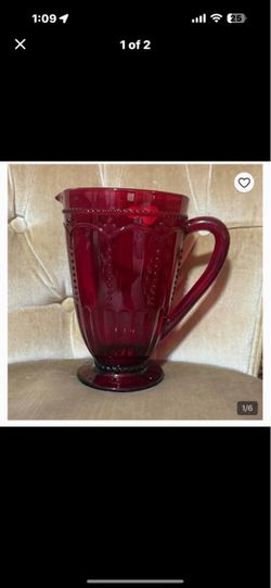 Princess House pitcher / jarra