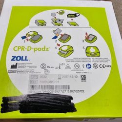 AED Defibrillator Pads (Zoll) - CPR-D-padz for AED (2 Available) (NEW)