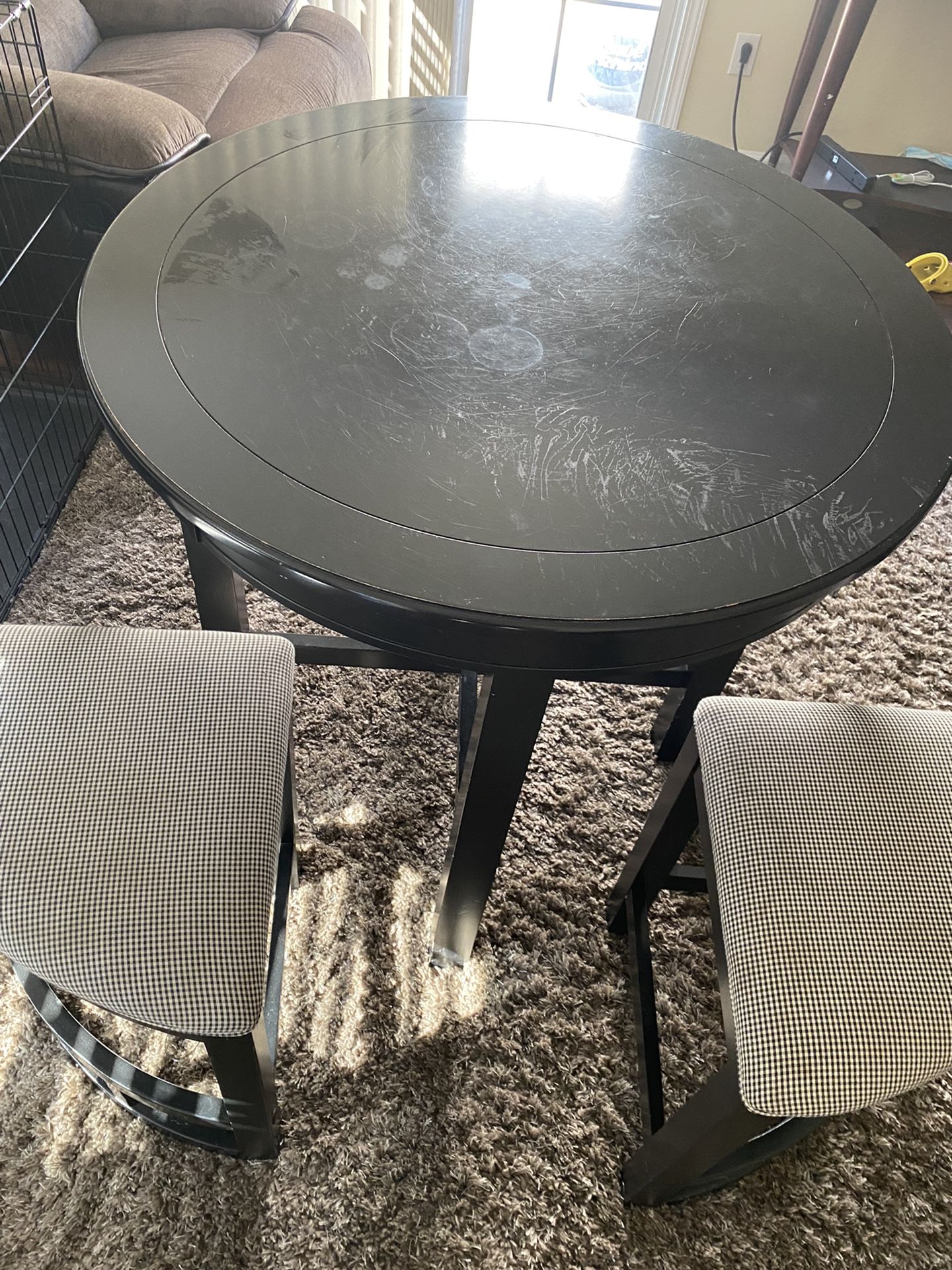 Table And 2 Stools