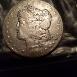 1878s morgan silver dollar