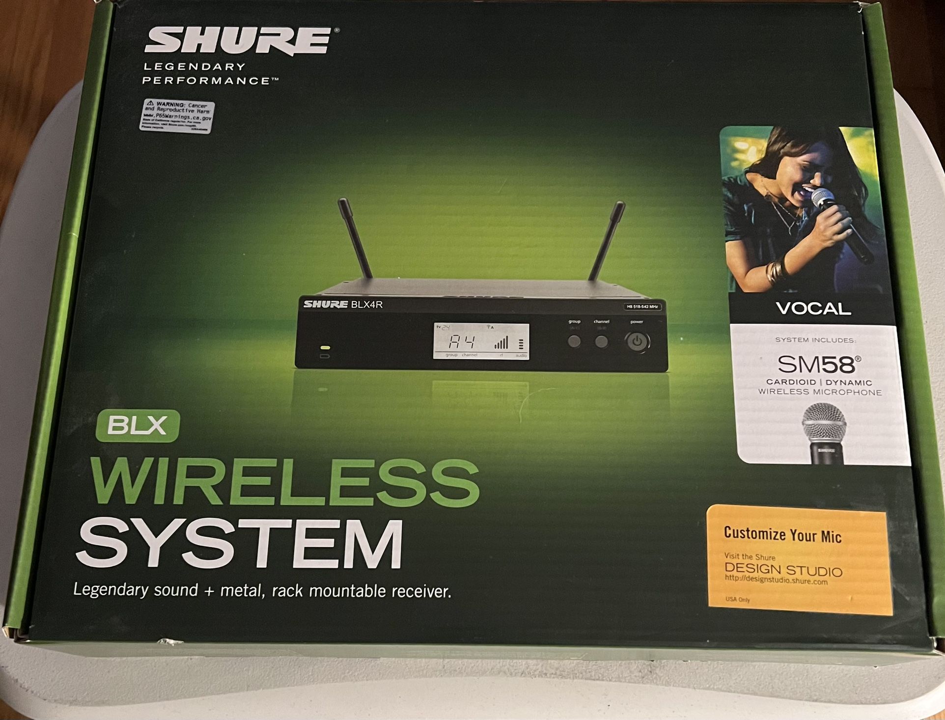 Shure Wireless Microphone System 
