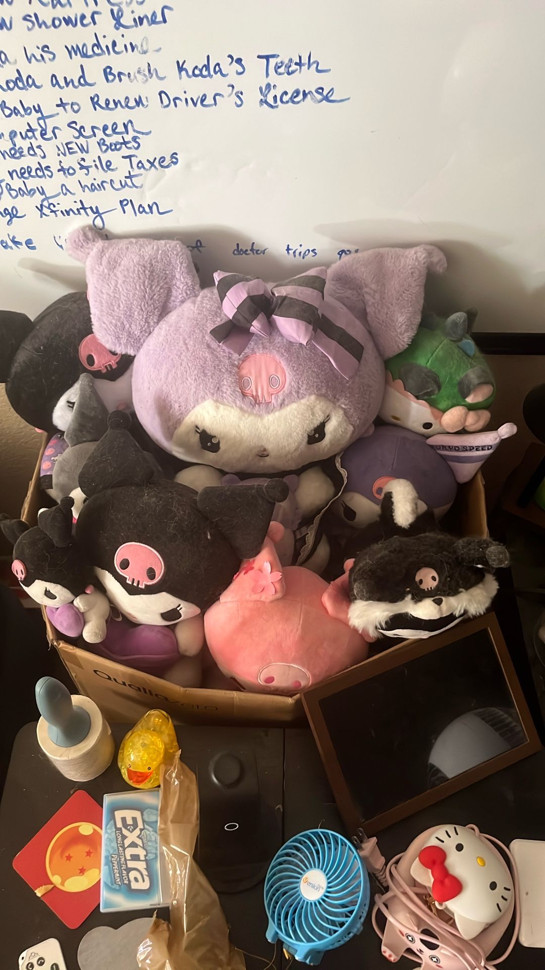 Kuromi Plushies