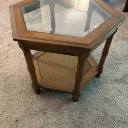 Small Glass Top Table