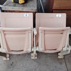Two Original LA Coliseum Seats! Imagine The History These Seats Have Seen Concerts Football Games! Own A Piece Of LA History! 