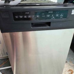 Kenmore 18-in Wide Smaller Stainless Steel Dishwasher