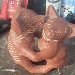 Mexico Clay Dancing Dogs 