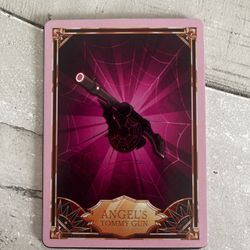 Hazbin Hotel Angel’s Tommy Gun Foil Trading Card 2nd Edition 06/50