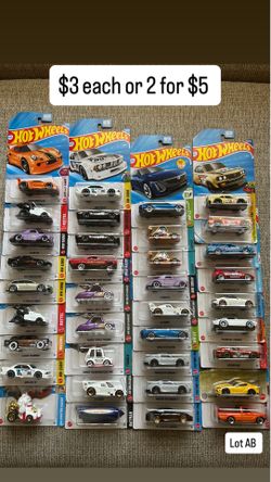 $3 Hot Wheels