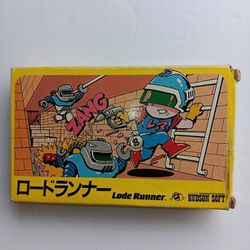 Game Soft Road Runner(HUDSON Soft) Early Model of Japan