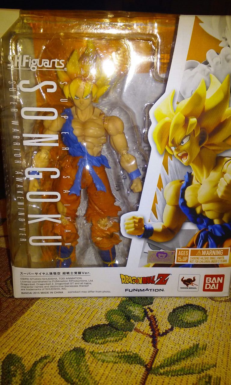 Sh figuarts super saiyan battle damaged goku for pick up only