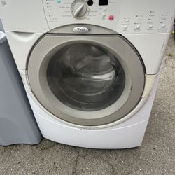 Washer and dryer