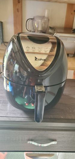 ZOKOP 7-IN-1 Air Fryer, 6.87 QT / 6.5L Electric Hot Oven Oilless Healthy Air Fryers LED Touch Digital Screen 7 Cooking Functions Nonstick Basket 