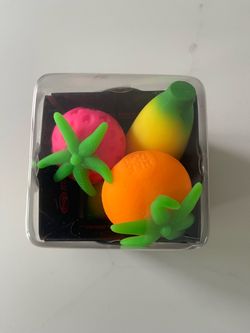NeeDoh Fruit and Groovy & Heart Fidget Toys $35 each