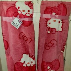 Hello Kitty Valentine Blanket 