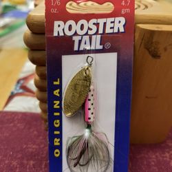 FISHING ROOSTER TAIL 1/6 oz RAINBOW