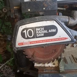 10inch Radial Arm Saw