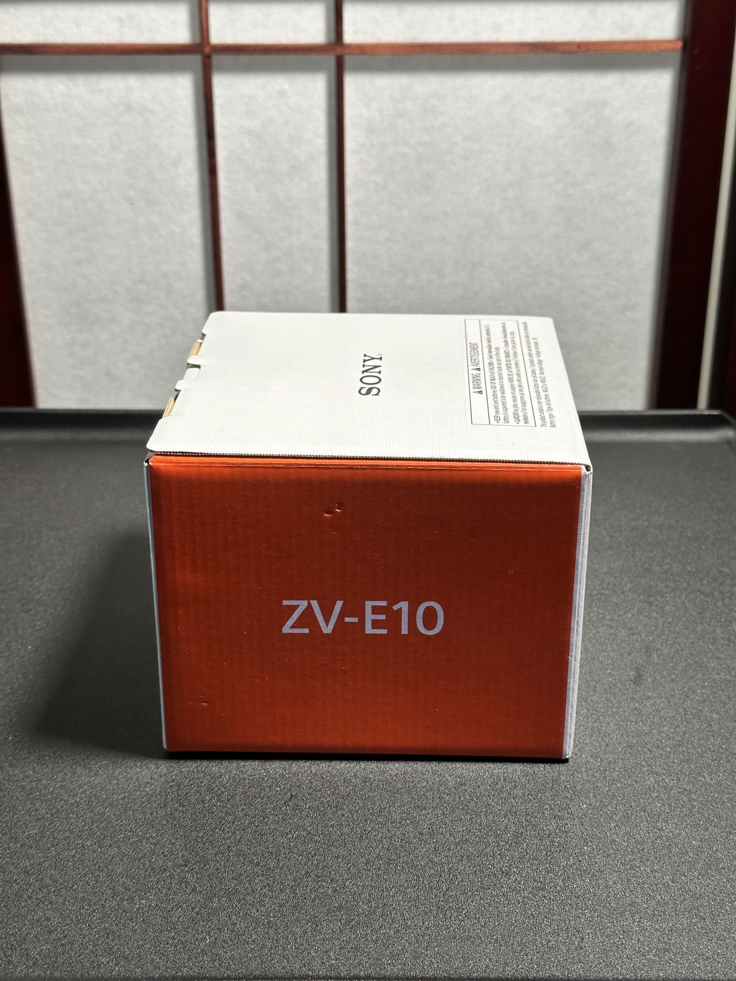UNOPENED Sony ZV-E10 + 16-50mm lens