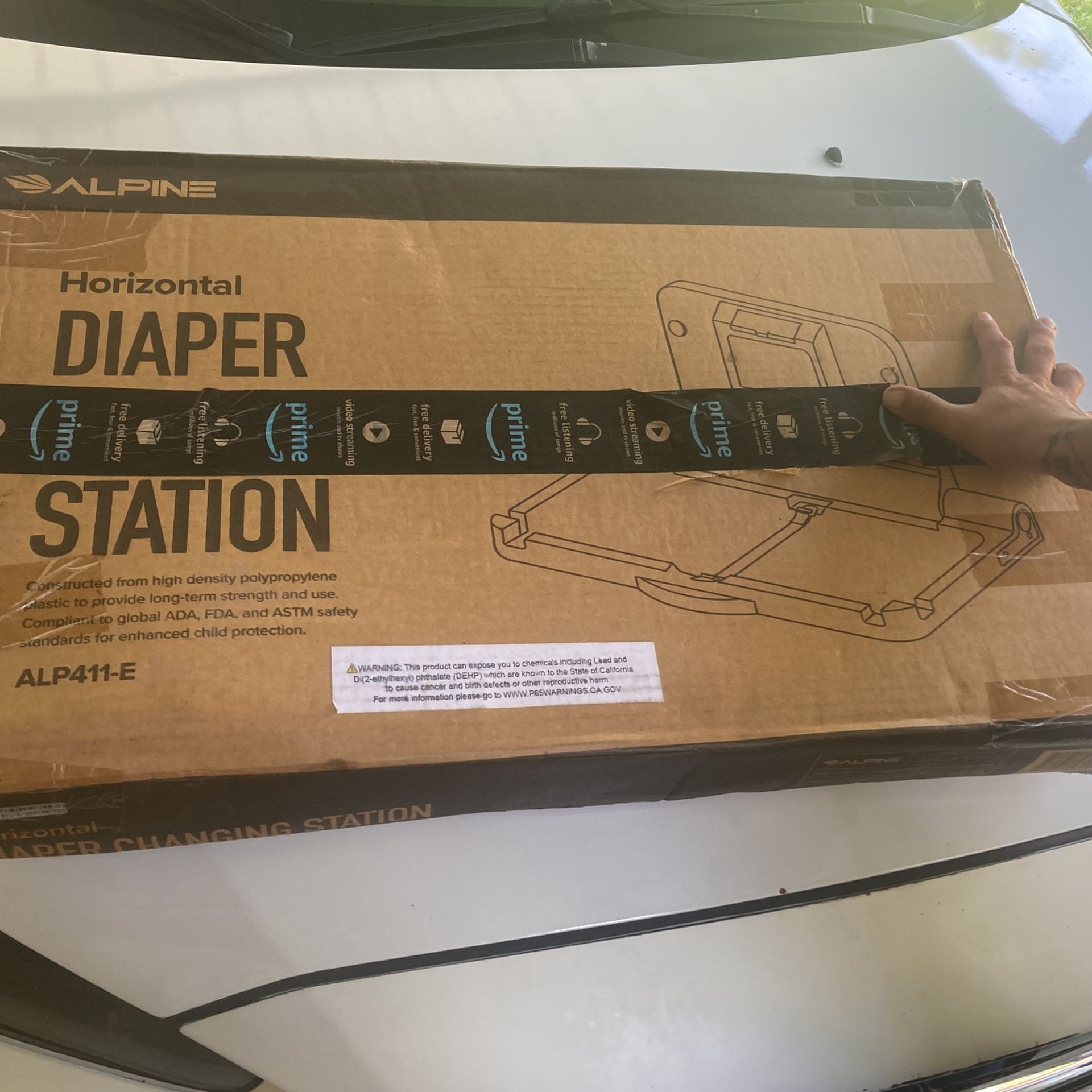 Horizontal Diaper Station