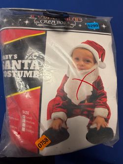 Spooktacular santa baby costume 6-12