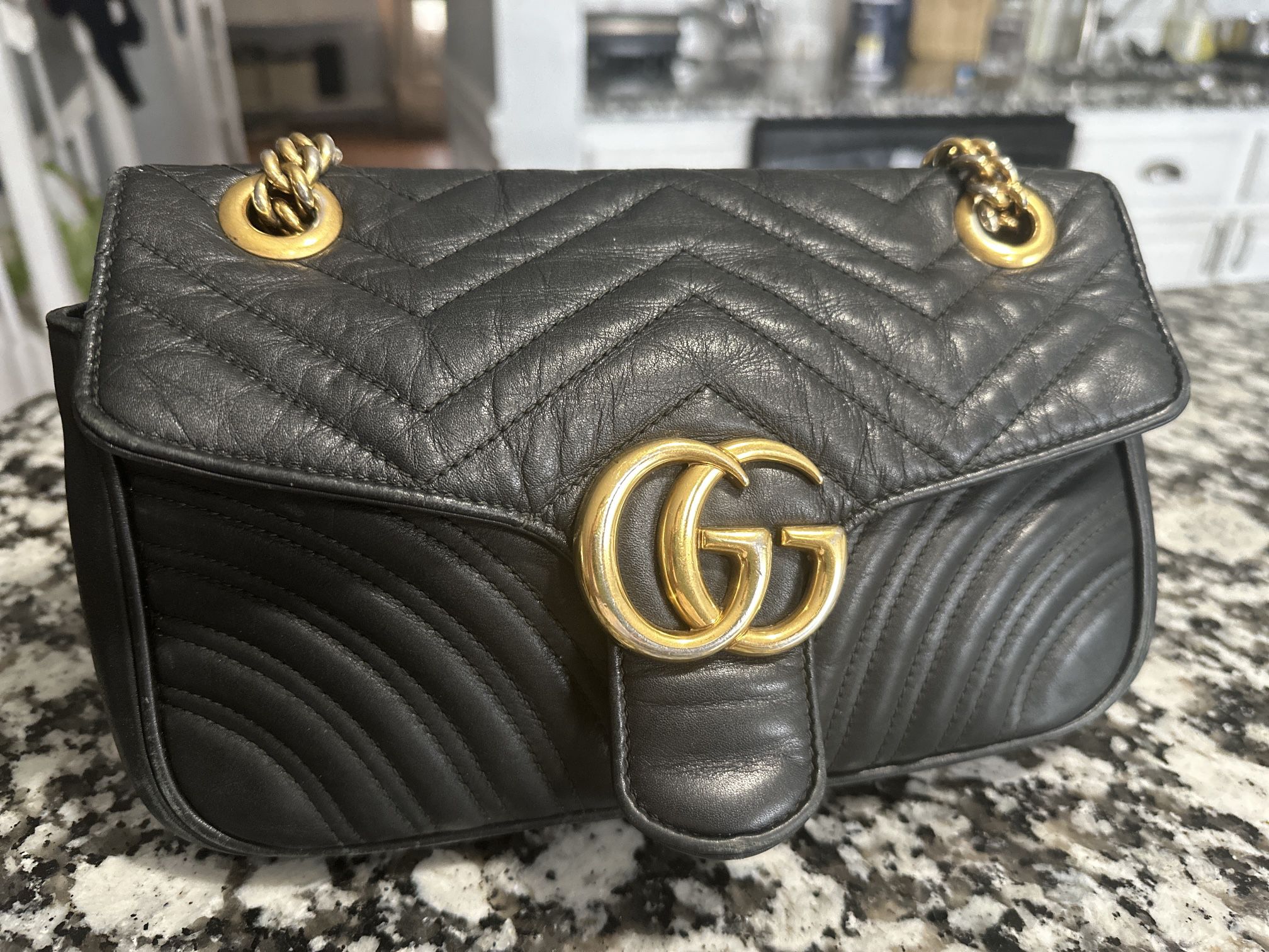 Authentic Gucci Marmont Medium Bag 