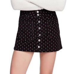 Free People | Joanie Corduroy Print Skirt