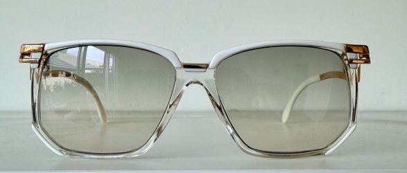 Original Vintage Cazal Mod. 15 — White / Gold
