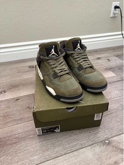 Air Jordan 4 Retro Olive Green