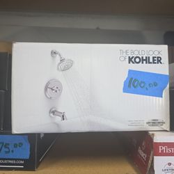 KOHLER
Capilano Single-Handle 3-Spray Tub and Shower Faucet in Polished Chrome (Valve Included)