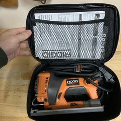 RIDGID Compact Jigsaw R3101 w/ Case + Bosch Blades